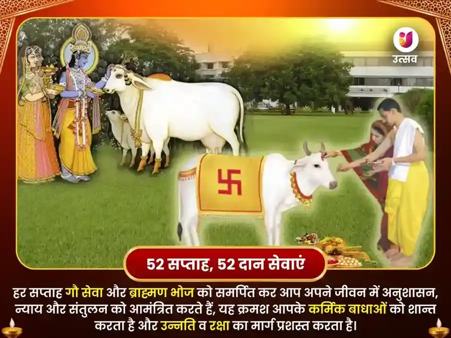 गुरुवर हरिद्वार गंगा घाट साप्ताहिक गौ सेवा एवं ब्राह्मण भोजन puja gallery 2