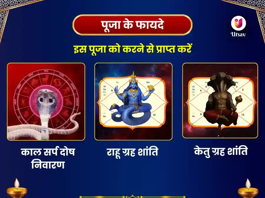 राहु केतु दोष निवारण साप्ताहिक दूध कला दान सेवा - नागवासुकि प्रयागराज puja gallery 1