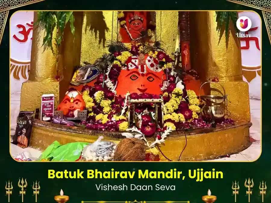 Batuk Bhairav Mandir Ujjain Visesh Daan Seva puja image 1