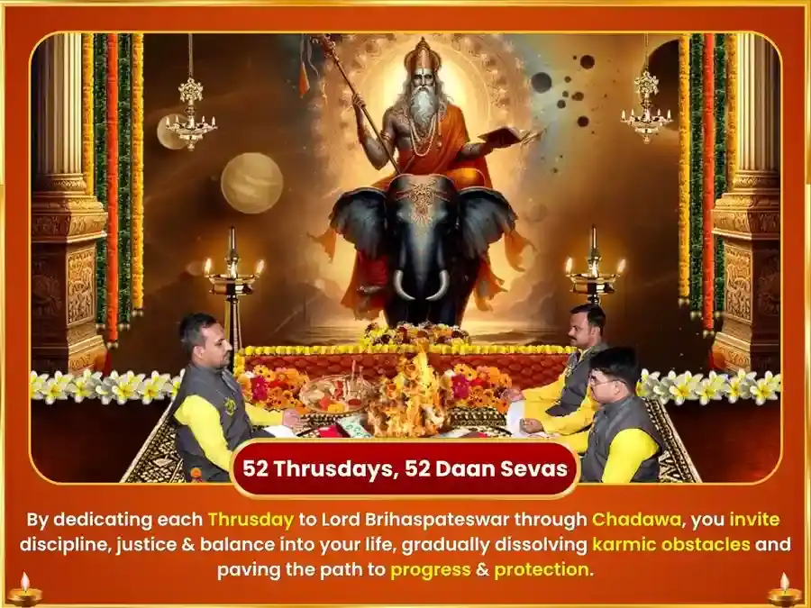  Guruvar Visesh Brihaspateshwar Weekly (Saptahik) Gaja Murti Chadhawa puja gallery 2