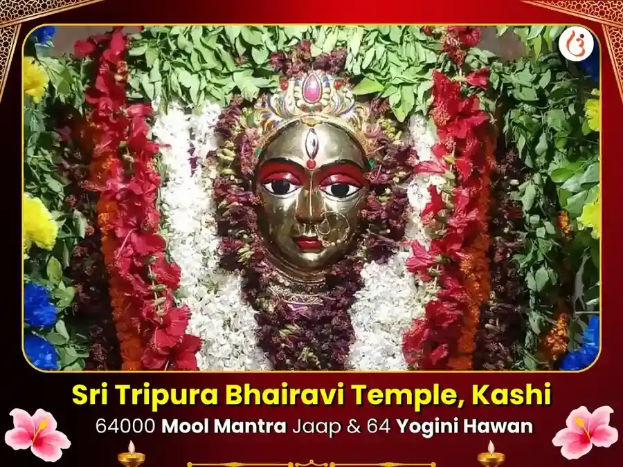 Bhairavi Jayanti Visesh 64000 Bhairavi Mool Mantra Jaap & 64 Yogini Hawan puja image 1