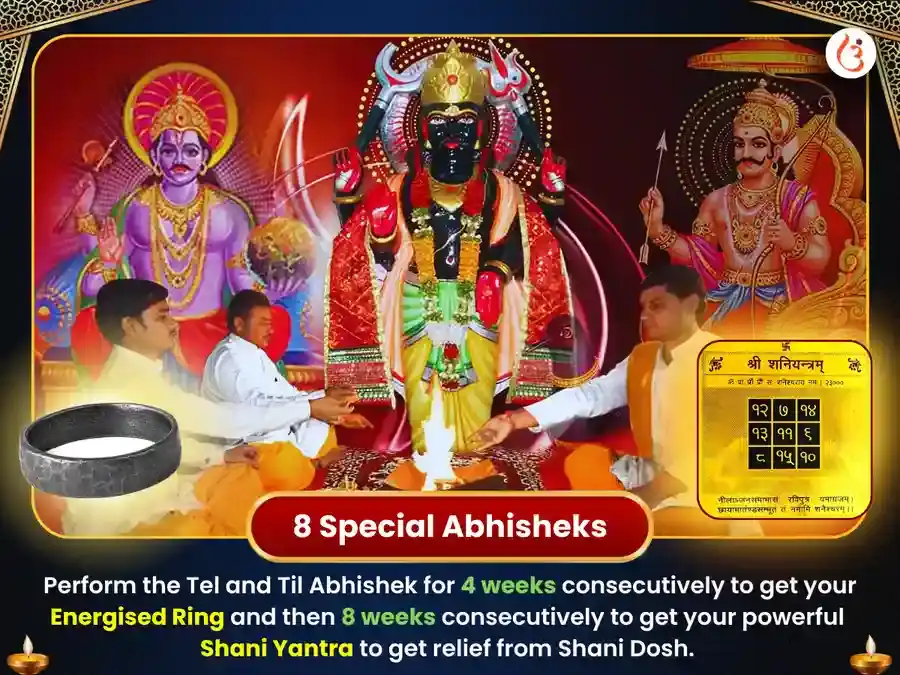 Shanivar Visesh Shani Graha Shanti Weekly Oil & Til Daan Seva  puja gallery 2