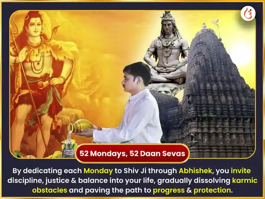  Somvar Vishesh Rin Mukteshwar Mahadev Weekly  (Saptahik) Daan Seva puja gallery 2