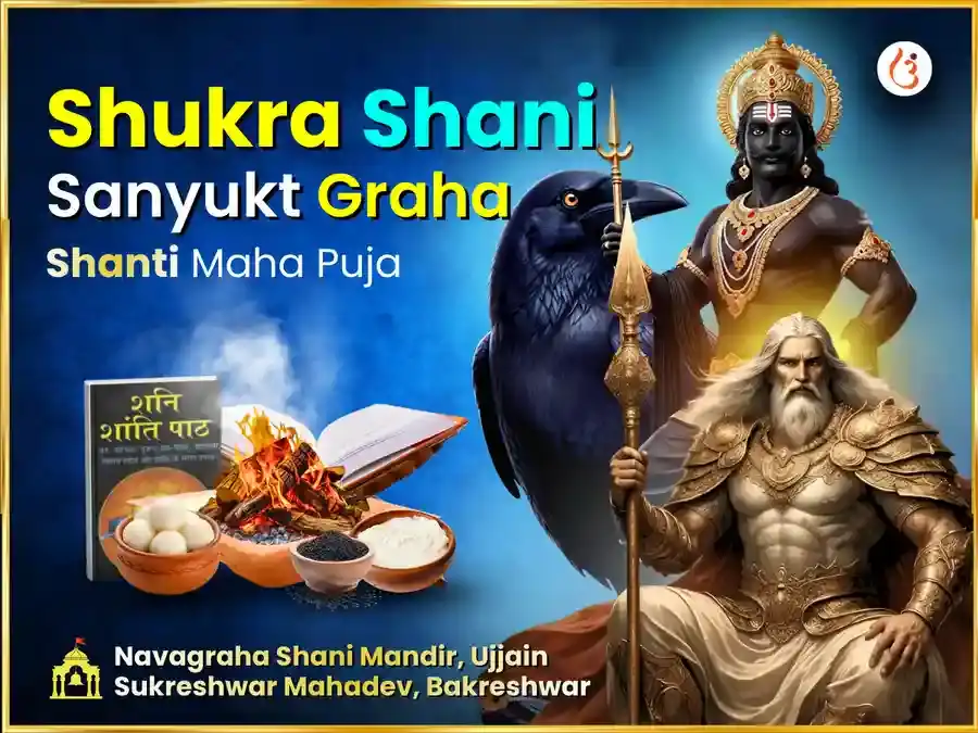 Shukra Shani Sayunkt Graha Shanti Maha puja puja image 1