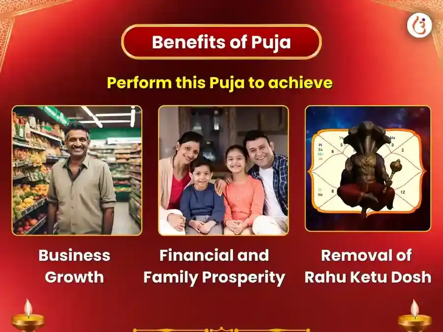 সংকর্ষণ চতুর্থী বিশেষ চিন্তামণি গণেশ 1,008 গণেশ অথর্বশীর্ষ পাঠ ও মোদক-দূর্বা অর্পণ puja gallery 1