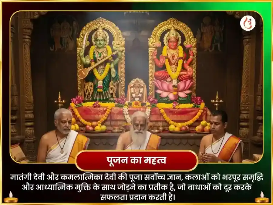 शुक्ल पंचमी विशेष श्री कमलात्मिका मातंगी संयुक्त बीज मंत्र जाप एवं हवन puja gallery 5