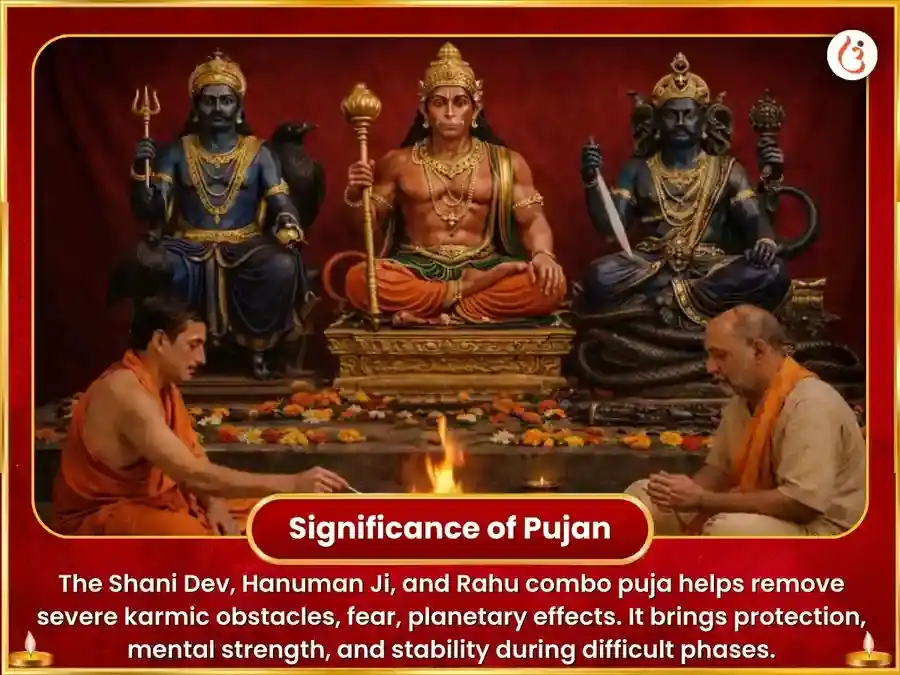 Rahu Shani Hanuman Graha Shanti Sarva Badha Mukti Anusthan puja gallery 6