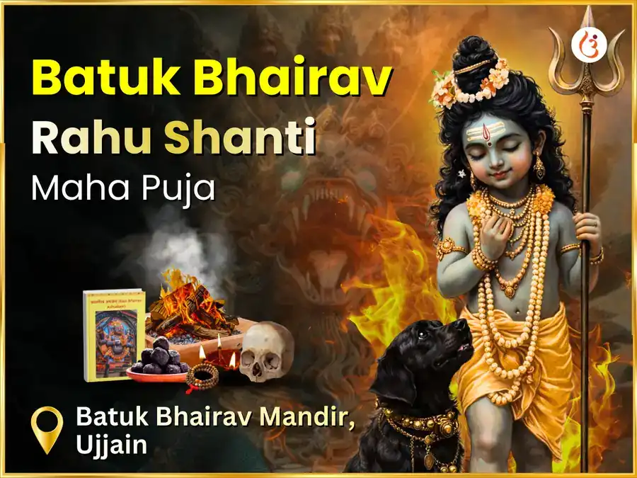 Rahu Shanti Batuk Bhairav Maha Anusthan puja image 1