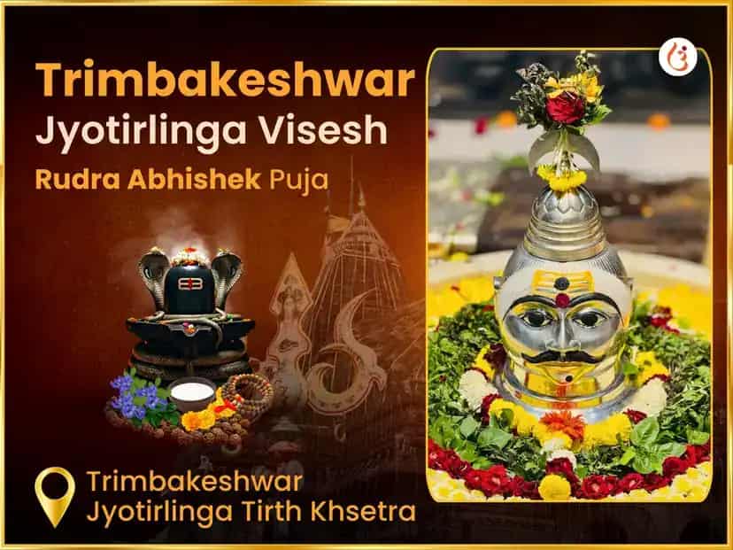 Trimbakeshwar Jyotirlinga Tirtha Kshetra Vishesh Rudra Abhishek Puja puja image 1