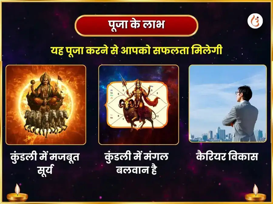 सूर्य मंगल युति विशेष आदित्य मंगल राजयोग पूजा puja gallery 1