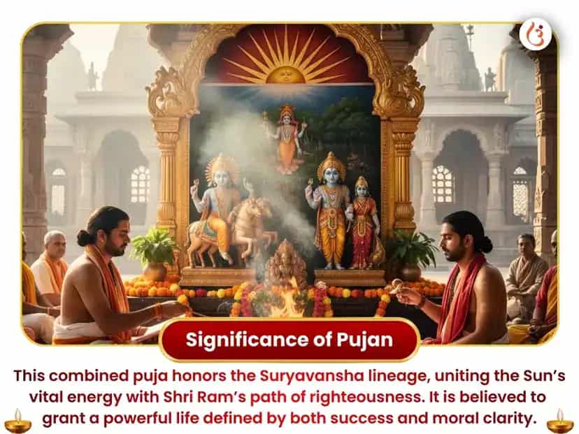 Bhanu Saptami Visesh Aditya Hridayam Stotra Path & Ram Charit Manas Path puja gallery 5