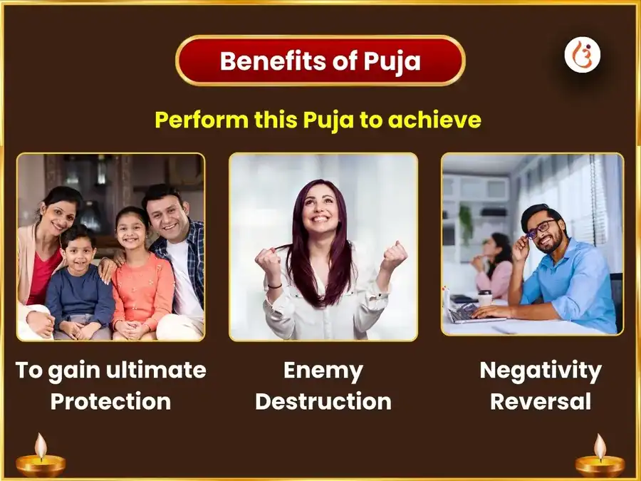 Masik Durga Ashtami 23000 Aghora Pratyangira Mantra Jaap puja gallery 1