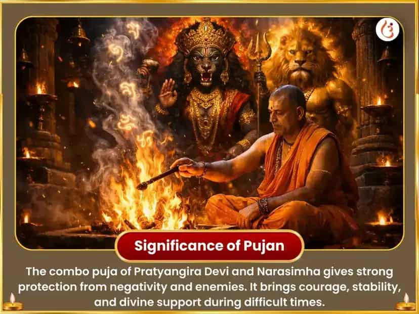 23000 Aghora Pratyangira Mantra Jaap & 7100 Jwala Narasimha Beej Mantra Jaap Sahit Panakkam Daan  puja gallery 6