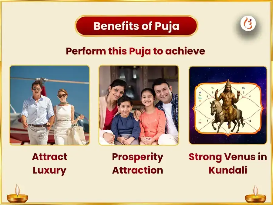 Malavya Rajyog Vishesh 6000 Shukra Mool Mantra Jaap Maha Anushthan puja gallery 1