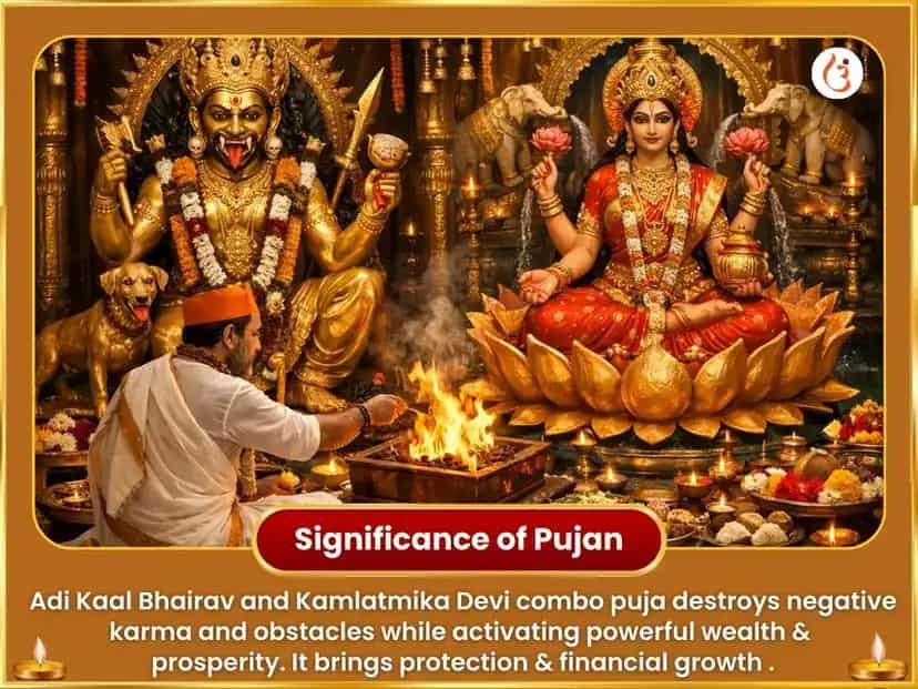 Swarnakarshan Bhairav Kamlatmika Aghor Kuber Tantrayukt Maha Dhan Samriddhi Hawan Anusthan puja gallery 5