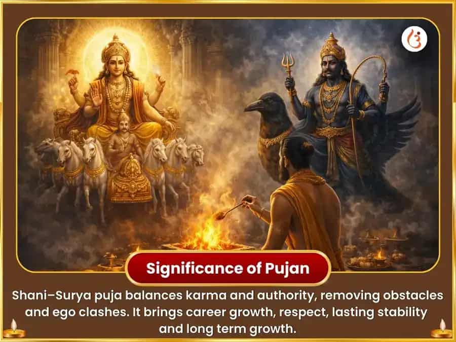 Surya Shani Yuti Visesh Shani Surya Karma Shuddhi Sanyukt Graha Shanti Maha Puja puja gallery 5