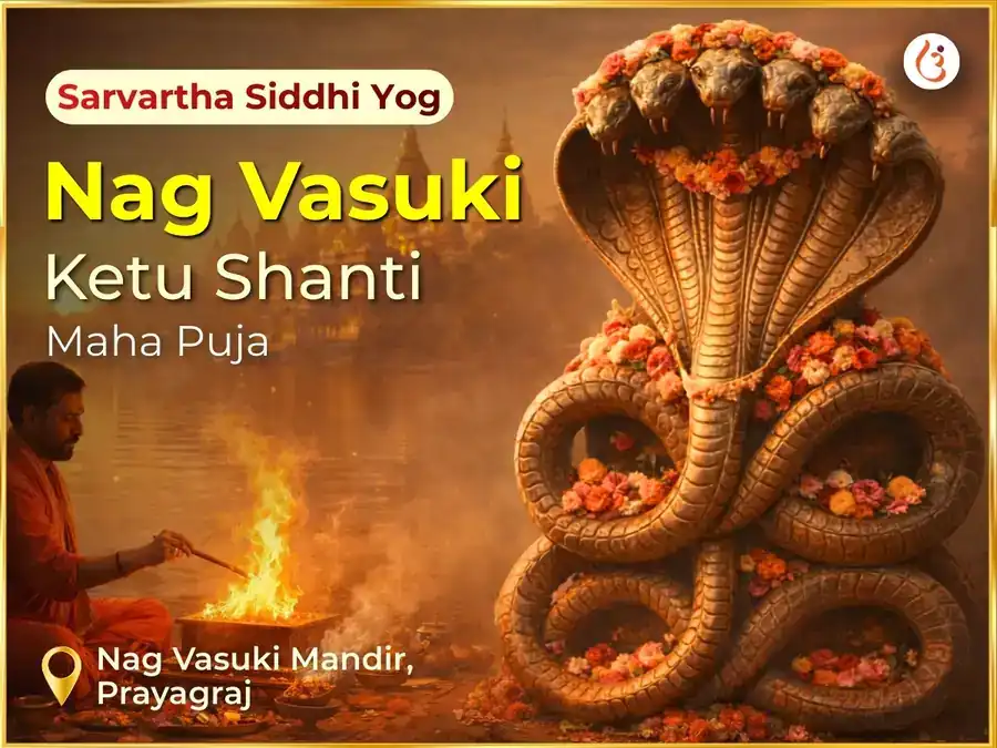 Sarvartha Siddhi Yog Prayagraj Nag Vasuki Ketu Shanti Maha Puja puja image 1
