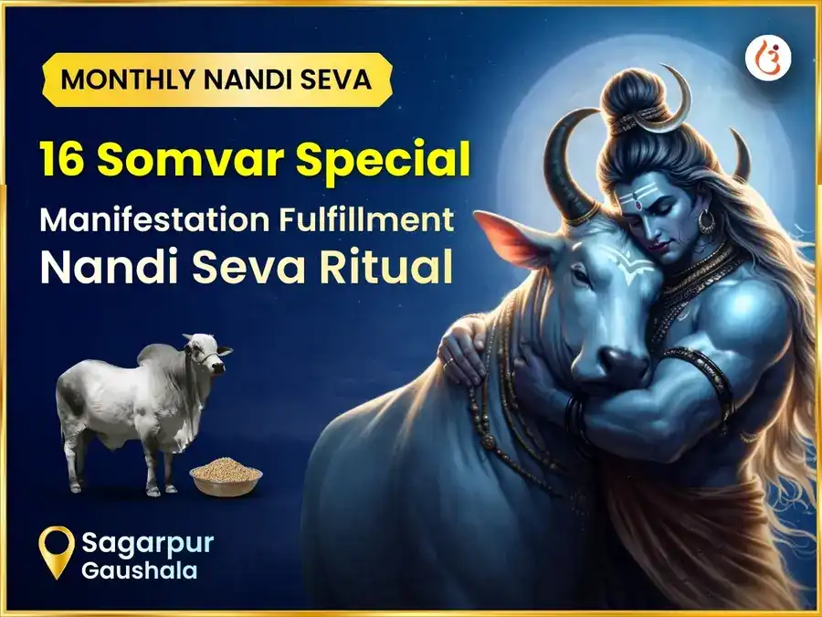 Somvar Vishesh Manifestation Fulfillment Weekly (Saptahik) Nandi Seva puja image 1