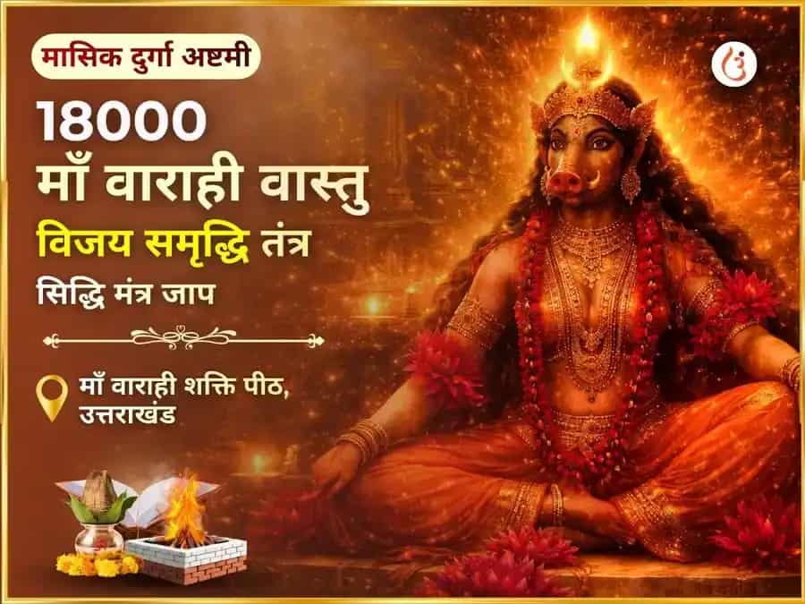 18000 माँ वाराही वास्तु विजय समृद्धि तंत्र सिद्धि मंत्र जाप puja image 1