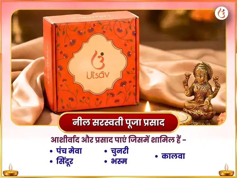 दुर्गा अष्टमी विशेष नील सरस्वती मातंगी संयुक्त महासरस्वती विशेष दान सेवा puja gallery 5