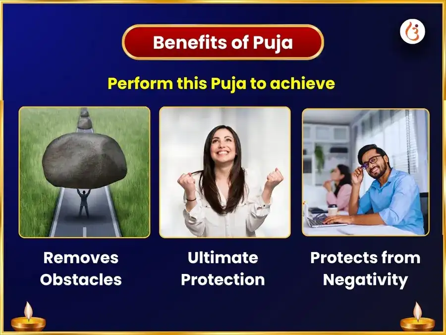 Hanuman Jayanti Vishesh 11 Mukhi Hanuman Bajrang Baan Path & Wooden Camel Chadhawa puja gallery 1