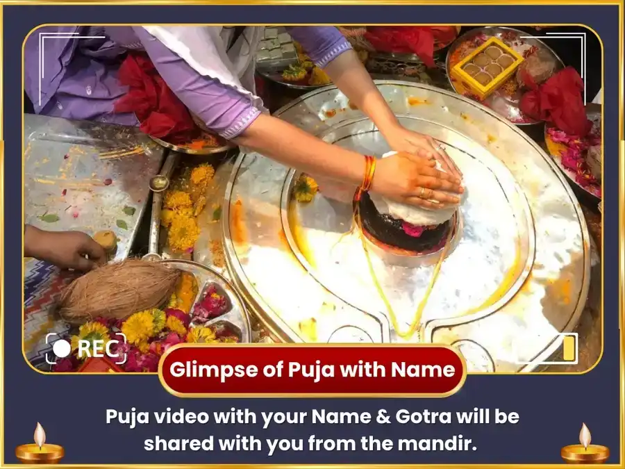 Angarak Yog Vishesh Mangalnath Bhat Puja & Rahu Paithani Neel Vastra Daan Seva puja gallery 2