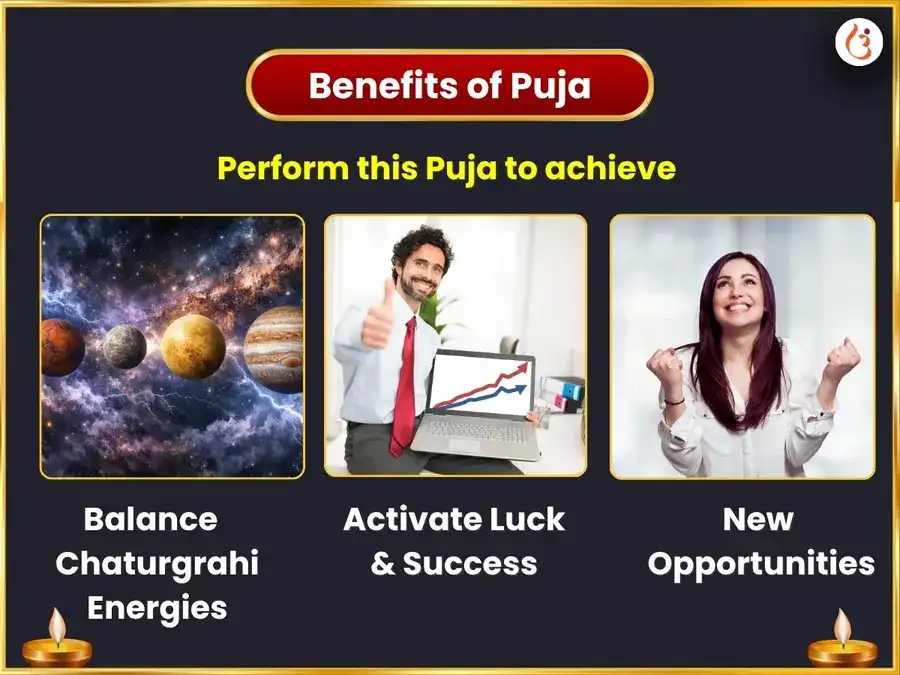 Chaturgrahi Yog Shanti 11000 Mool Mantra Jaap & Ghrit Ahuti Sankalp Mahapuja puja gallery 1