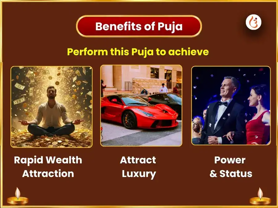 Akshay Tritiya Special : Swarnakarshan Bhairav, Mahalaxmi  Kamlatmika Aghor Kuber Maha Dhan Samriddhi Havan Anusthan puja gallery 1