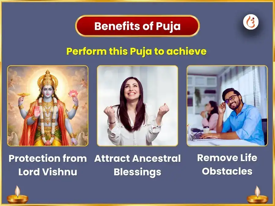 Varuthini Ekadashi Gaya Vishesh Vishnu Shahasranam Path & Tripindi Shradh & Pindaan  puja gallery 1