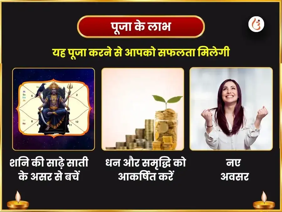 सर्वार्थ सिद्धि योग विशेष: 23,000 शनि मूल मंत्र जाप एवं शनि शांति तिल अभिषेक puja gallery 1