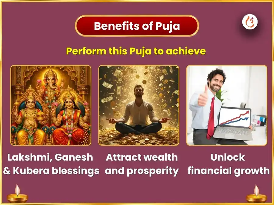 Akshay Tritiya Visesh : Trikala Mahalaxmi-Siddhivinayak-Kubera Akshay Prapti Anusthan puja gallery 1