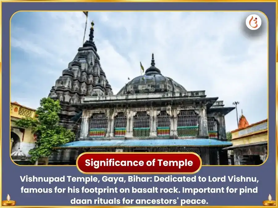 Gaya Vishnupad Mandir & Gaya Ghat Darsha Amavasya Vishesh Pitru Tarpan Anusthan puja gallery 3