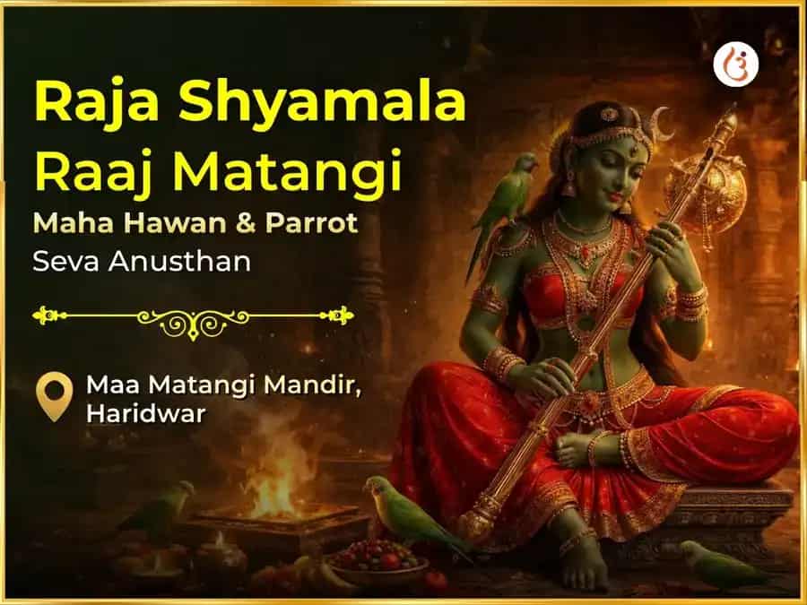 Raja Shamala Raaj Matangi Maha Hawan Anusthan & Parrot Seva puja image 1