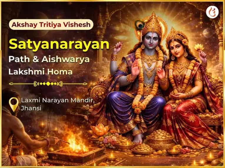Akshay Tritiya Special Satyanarayan Path & Aishvarya Lakshmi Homa puja image 1