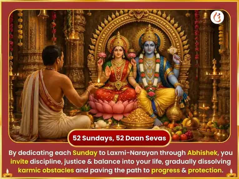 Ravivar Special : Shri Laxmi Narayan Akshay Dhan Yog Prapti Weekly Shringar Dala Arpan puja gallery 2