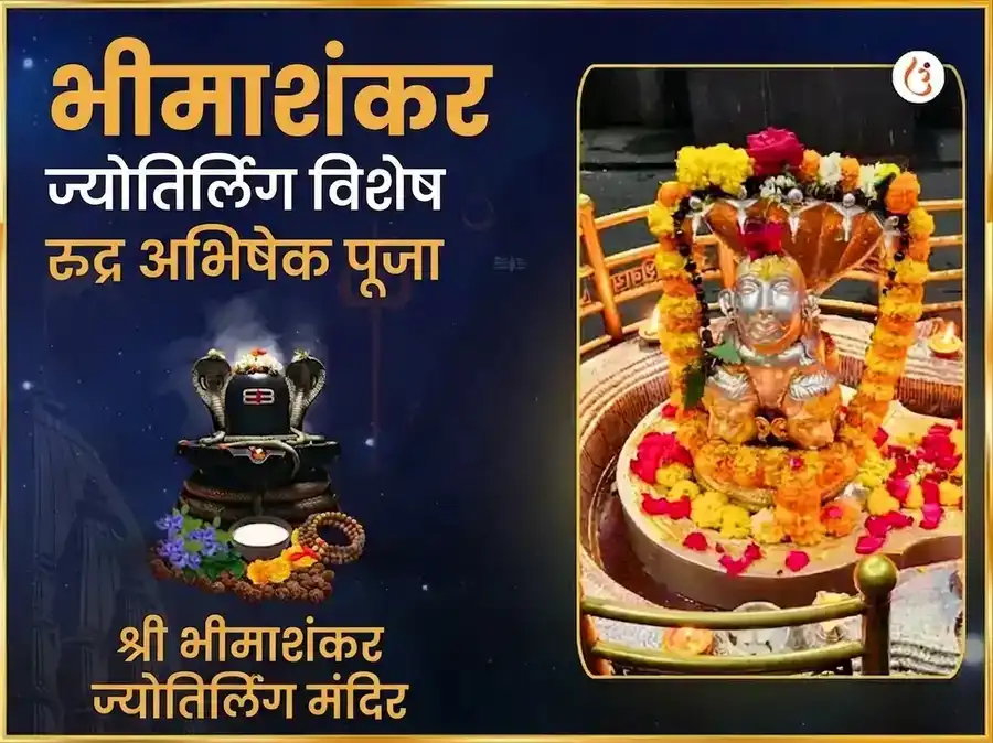भीमाशंकर ज्योतिर्लिंग विशेष रुद्र अभिषेक महा पूजा puja image 1
