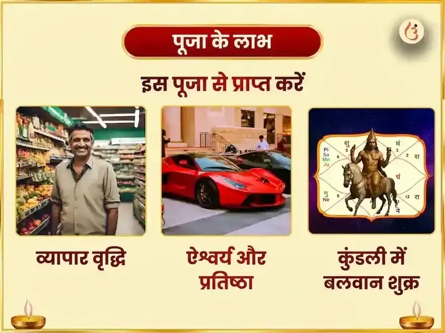 शुक्रवार विशेष ६००० शुक्र मूल मंत्र जाप ग्रह शांति अनुष्ठान और खट्टा दही अभिषेक puja gallery 1