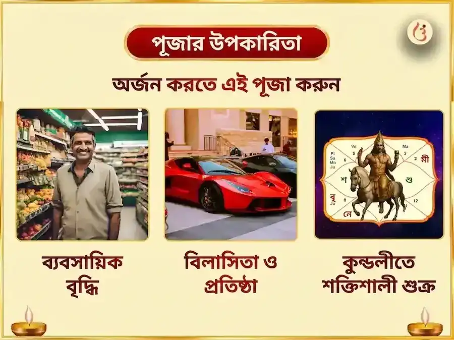 শুক্রবার বিশেষ ৬০০০ শুক্র মূল মন্ত্র জপ, গ্রহ শান্তি অনুষ্ঠান এবং টক দই অভিষেক puja gallery 1