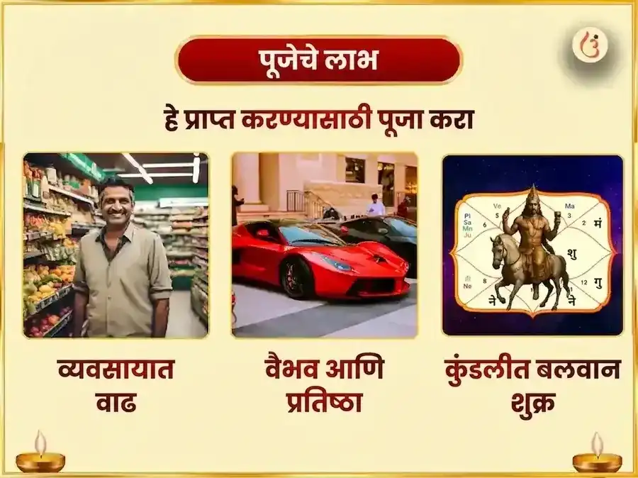 शुक्रवार विशेष ६००० शुक्र मूळ मंत्र जाप ग्रह शांती अनुष्ठान आणि आंबट दही अभिषेक puja gallery 1