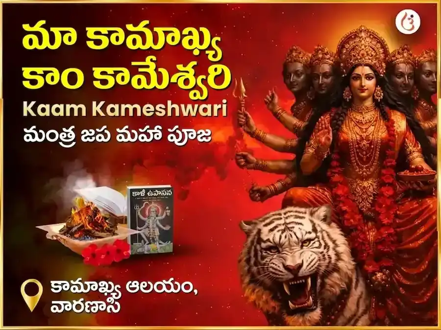మా కామాఖ్య కామ కామేశ్వరి మంత్ర జాప్ మహా పూజ puja image 1