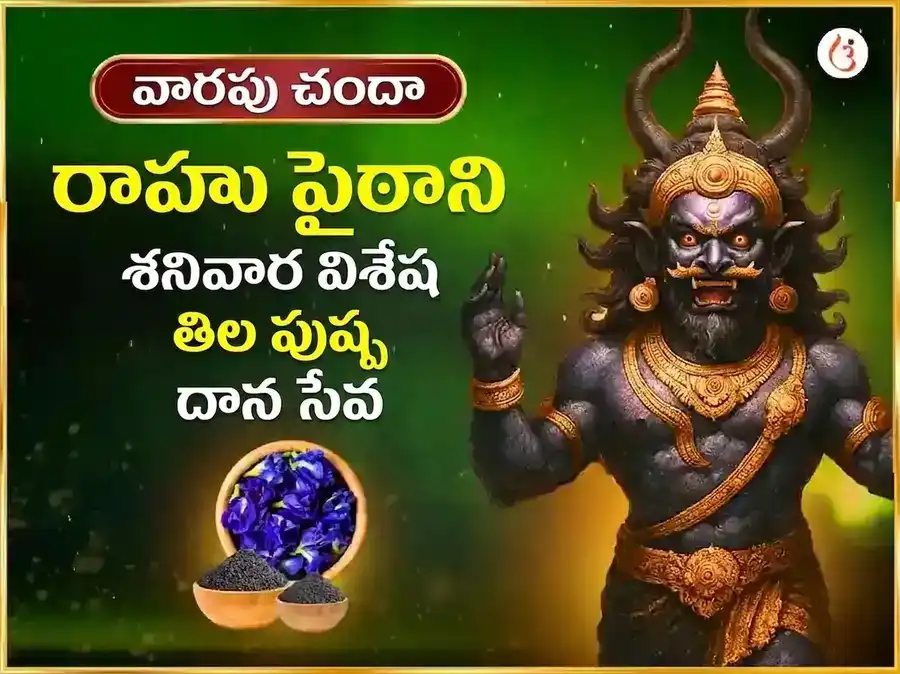 శనివారం వారపు రాహు శాంతి తిల్ & నీల్ పుష్ప అర్పణ సేవ puja image 1