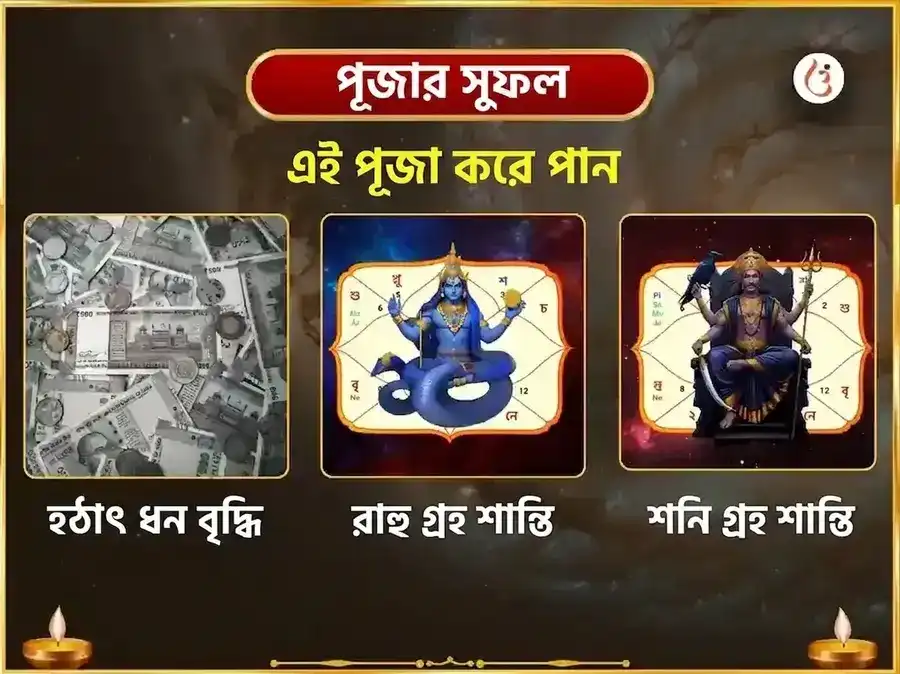 শনিবার বিশেষ রাহু শনি গ্রহ শান্তি সাপ্তাহিক মহিষ সেবা puja gallery 1