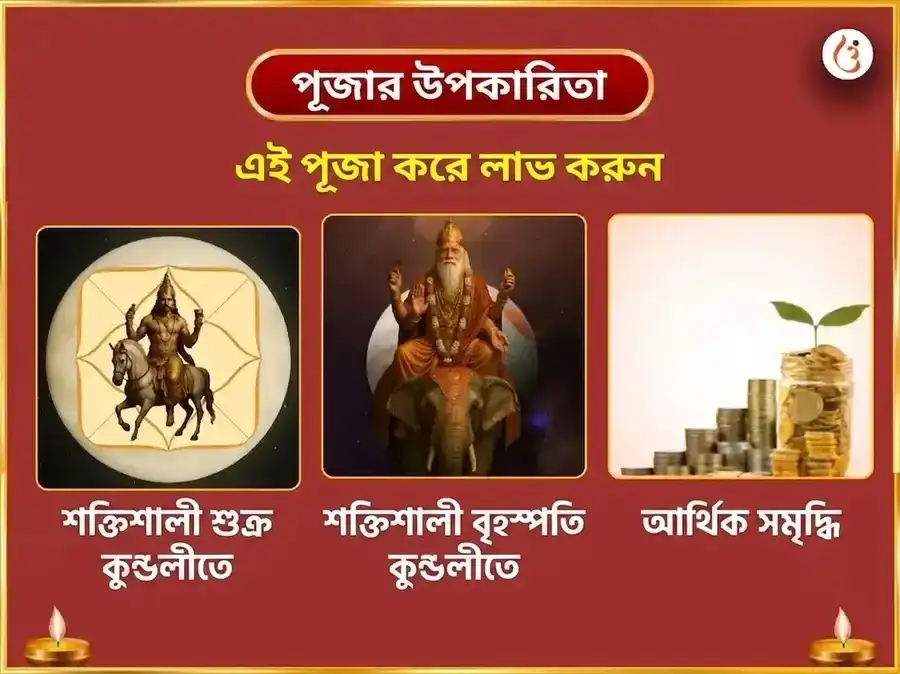 রবিবার বিশেষ : শ্রী লক্ষ্মী নারায়ণ অক্ষয় ধন যোগ প্রাপ্তি সাপ্তাহিক শৃঙ্গার ডালা অর্পণ puja gallery 1