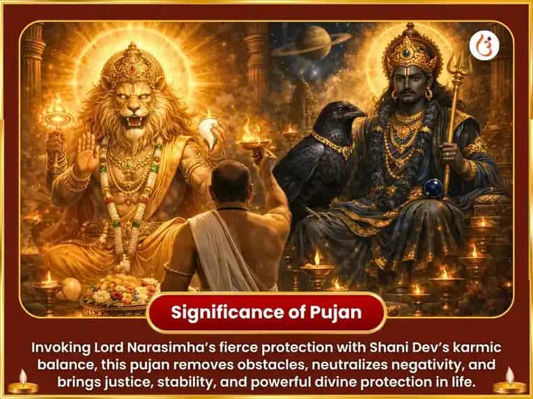 Narasimha Jayanti Vishesh 7100 Narasimha Beej Mantra Jaap & 17000 Shani Ashtakam Path puja gallery 5