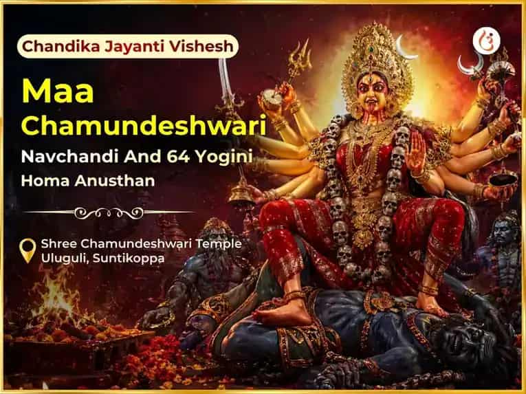 Chandika Jayanti Vishesh Maa Chamundeshwari Navchandi & 64 Yogini Homa puja image 1