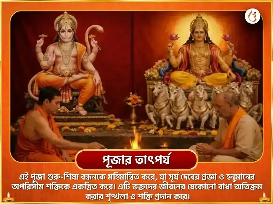 রবিবার বিশেষ ১০৮ লোটা অর্ঘ্য অর্পণ ও ১০৮ বাল হনুমান স্তোত্র পাঠ puja gallery 5