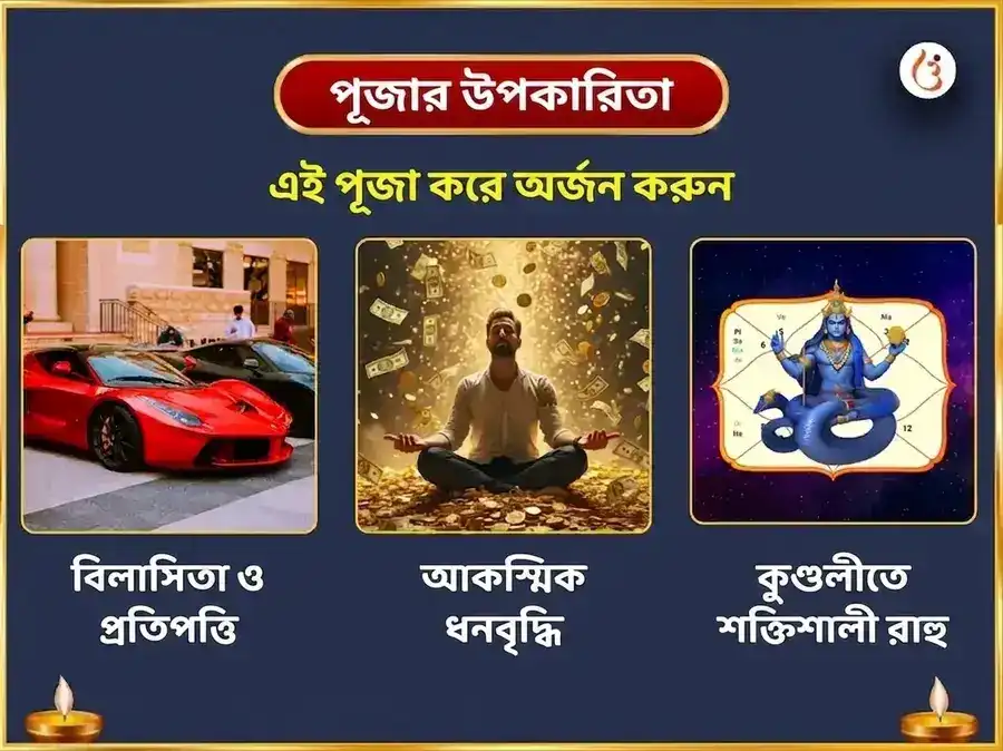 রাহু প্রকোপ মুক্তি জয়া দুর্গা কবচ পাঠ ও শৃঙ্গার সেবা puja gallery 1