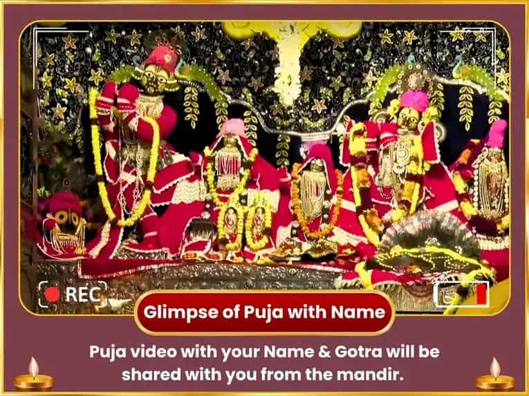 42 Days Chandan Yatra Special Radha Damodar Chandan Tulsi Arpan Seva puja gallery 2