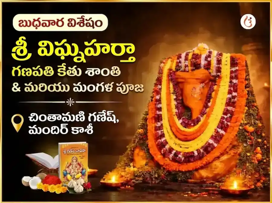 శ్రీ విఘ్నహర్త గణపతి కేతు శాంతి మంగళ పూజన్ puja image 1