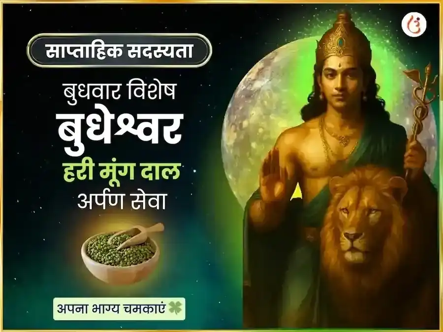 बुधवार विशेष बुधेश्वर महादेव साप्ताहिक दान सेवा puja image 1